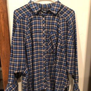 Urban Outfitters BDG blue flannel